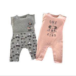 Disney baby, romper set, size 3-6 months.